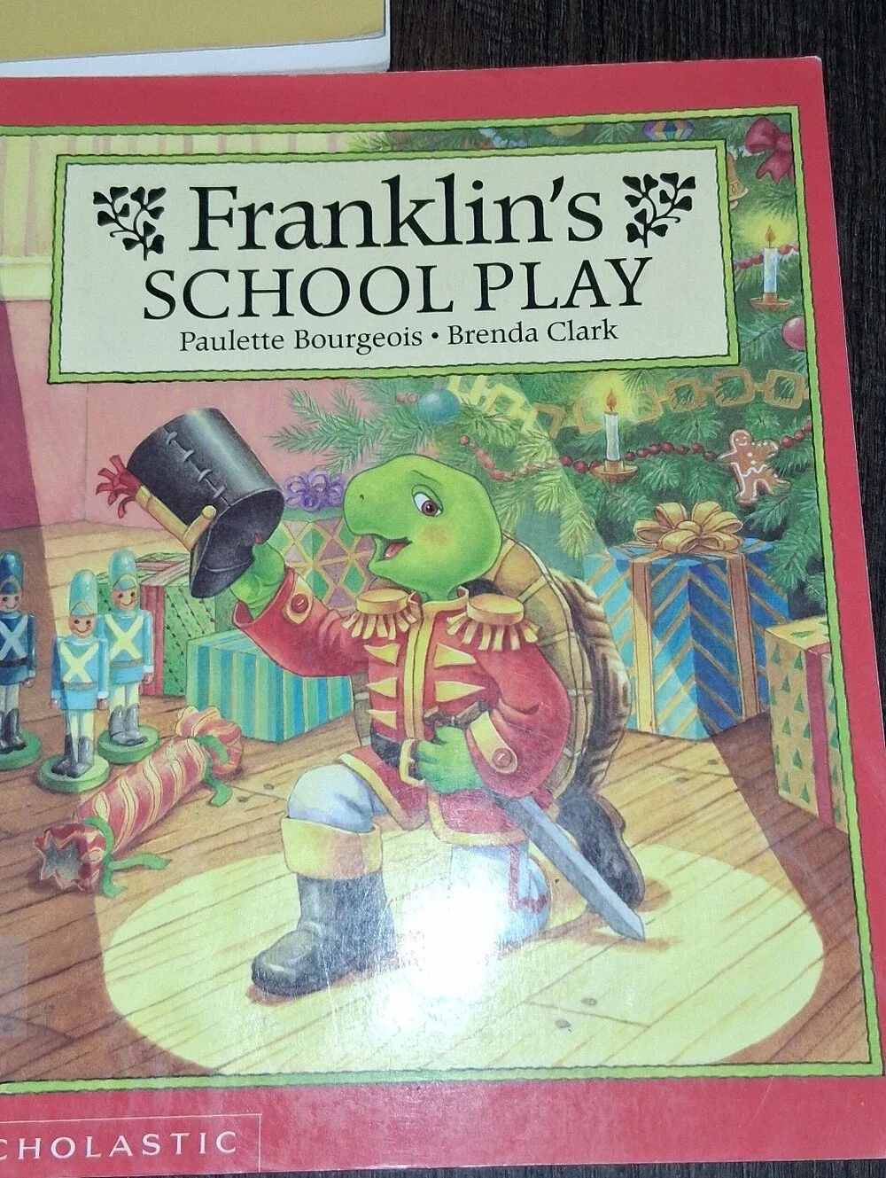 Scholastic Franklin Book Set - Green, Yellow, Blue, Red Covers